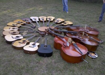 Campbell Family Picker Festival near Fredericksburg, Texas
